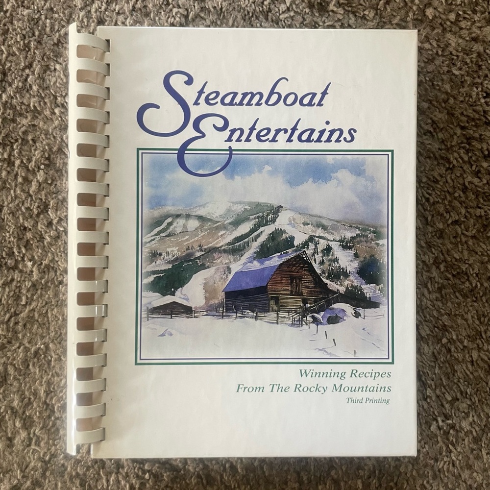Vintage 90’s Colorado Cookbook